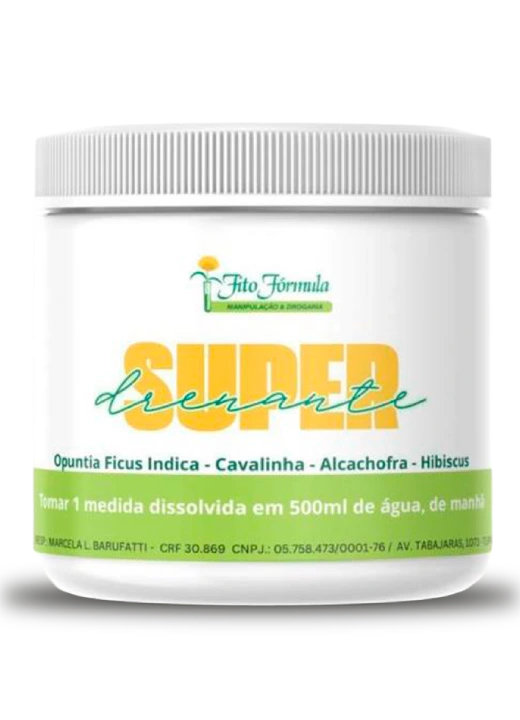 Pote do produto Superdrenante FitoFórmula