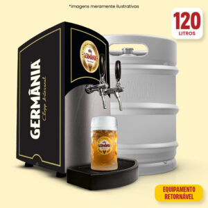 Chopp Germania Claro 120L Chopeira+Barril (Equipamento Retornável)