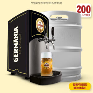 Chopp Germania Claro 200L Chopeira+Barril (Equipamento Retornável)