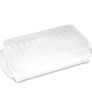 Rack Dupla Face para 96 Microtubos de 0,5 a 2,0ml