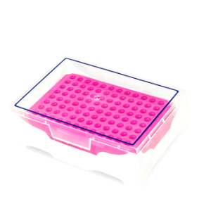 Rack Termostável para 96 Tubos de 0,1 e 0,2ml Placa 96 Poços
