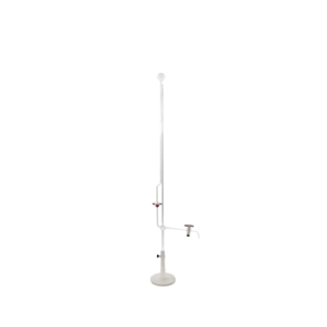 Microbureta com Torneira de PTFE com Base de Polipropileno